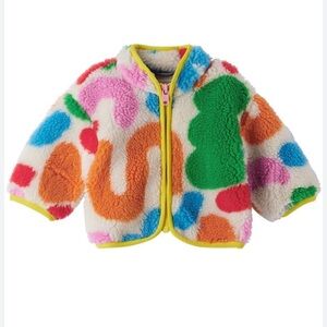 Stella McCartney Kids Multicolor Fleece Jacket